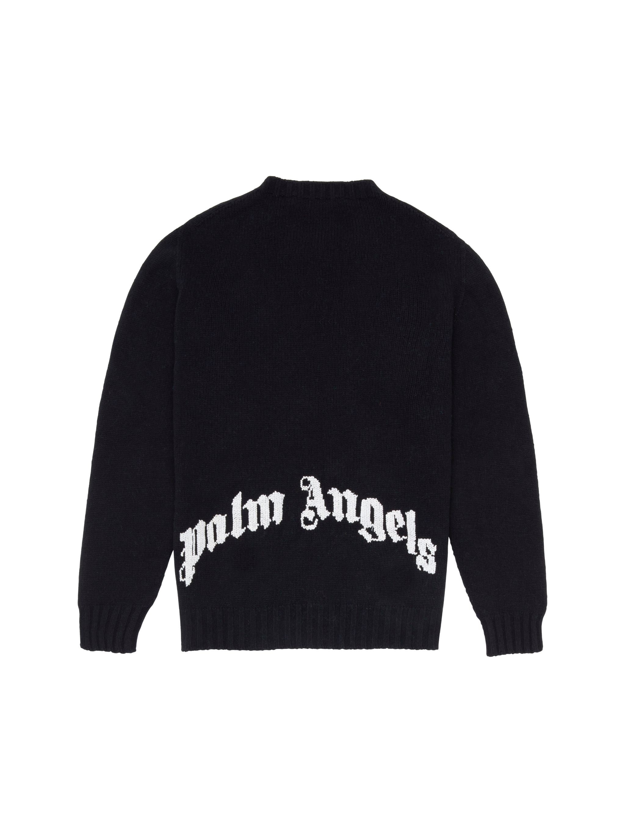 CURVED LOGO SWEATER - 7