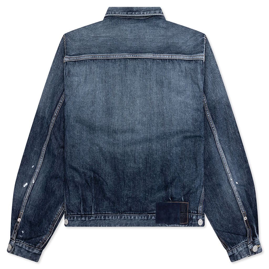 101X S/S DAMAGED JACKET 1010 - INDIGO - 2