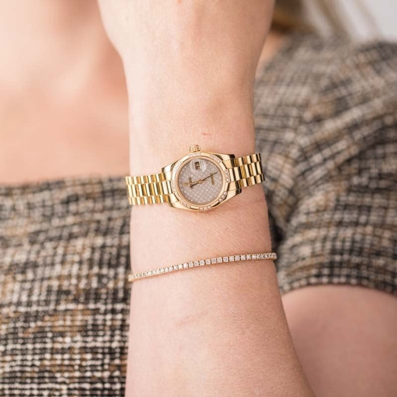 Lady Rolex Datejust 179368 Diamond Dial - 5