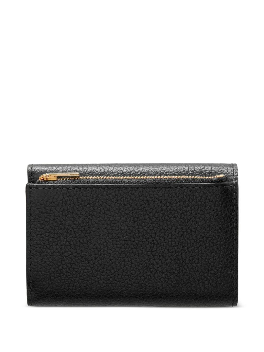 folded leather wallet - 2
