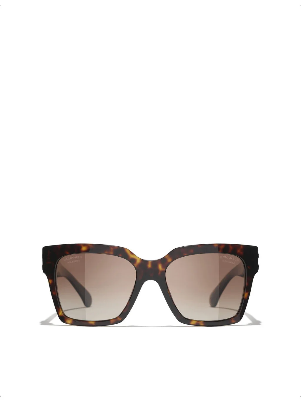 CH5557 Square-Frame Tortoiseshell Acetate Sunglasses - 1