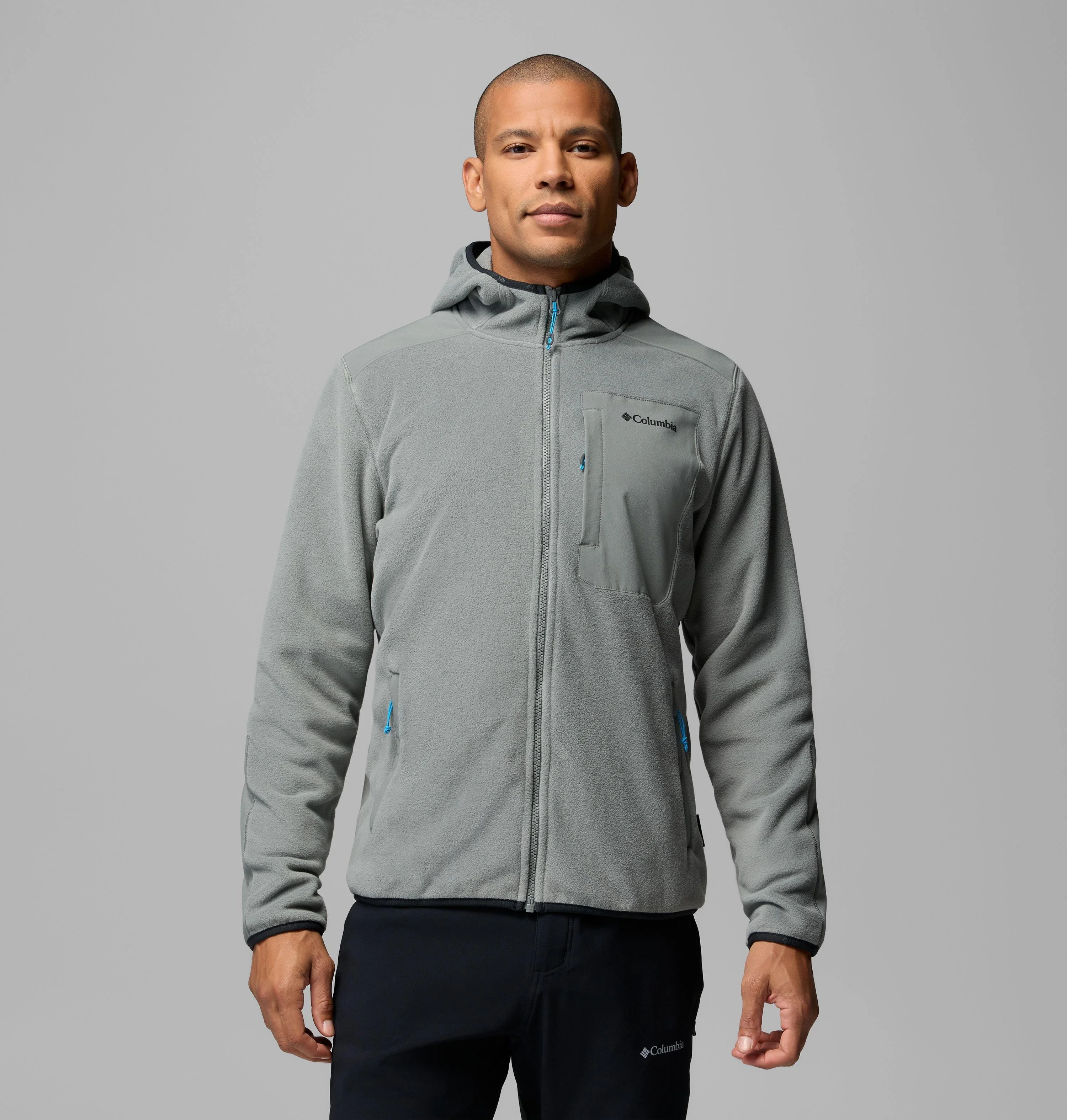 Men's Pacific Arch 200 Hooded Full Zip Fleece - 1