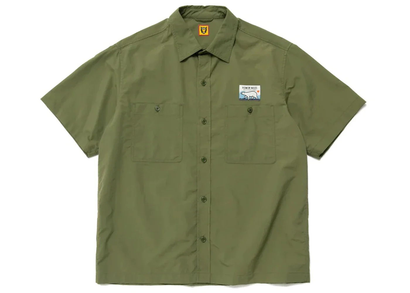 Human Made Camping S/S Shirt Olivedrab - 1