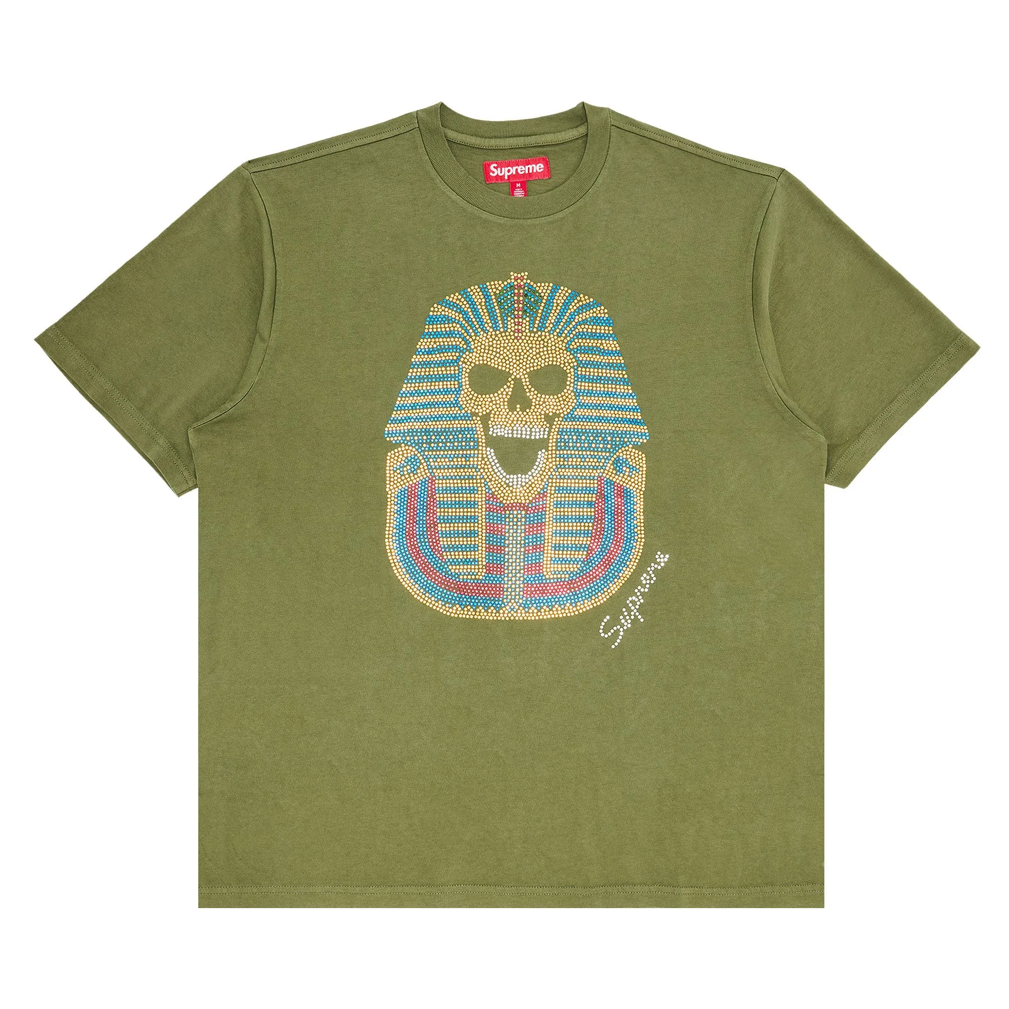 Supreme King Tut Short-Sleeve Top 'Olive' - 1