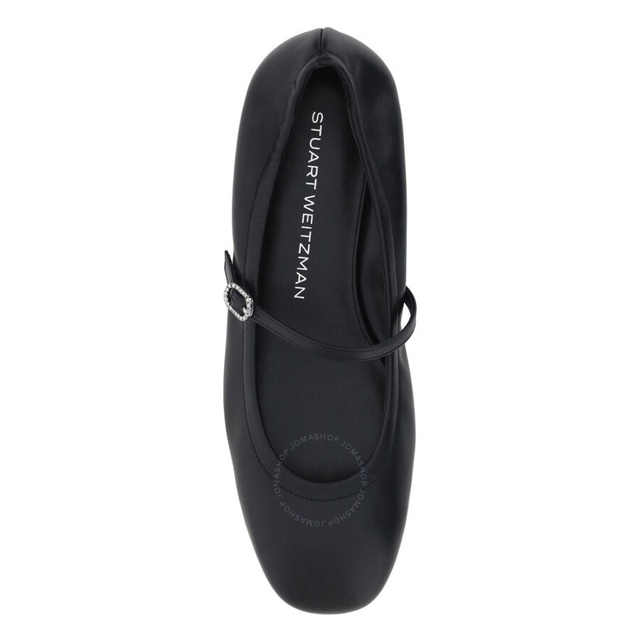 Stuart Weitzman Claris Leather Ballet Flats - 4