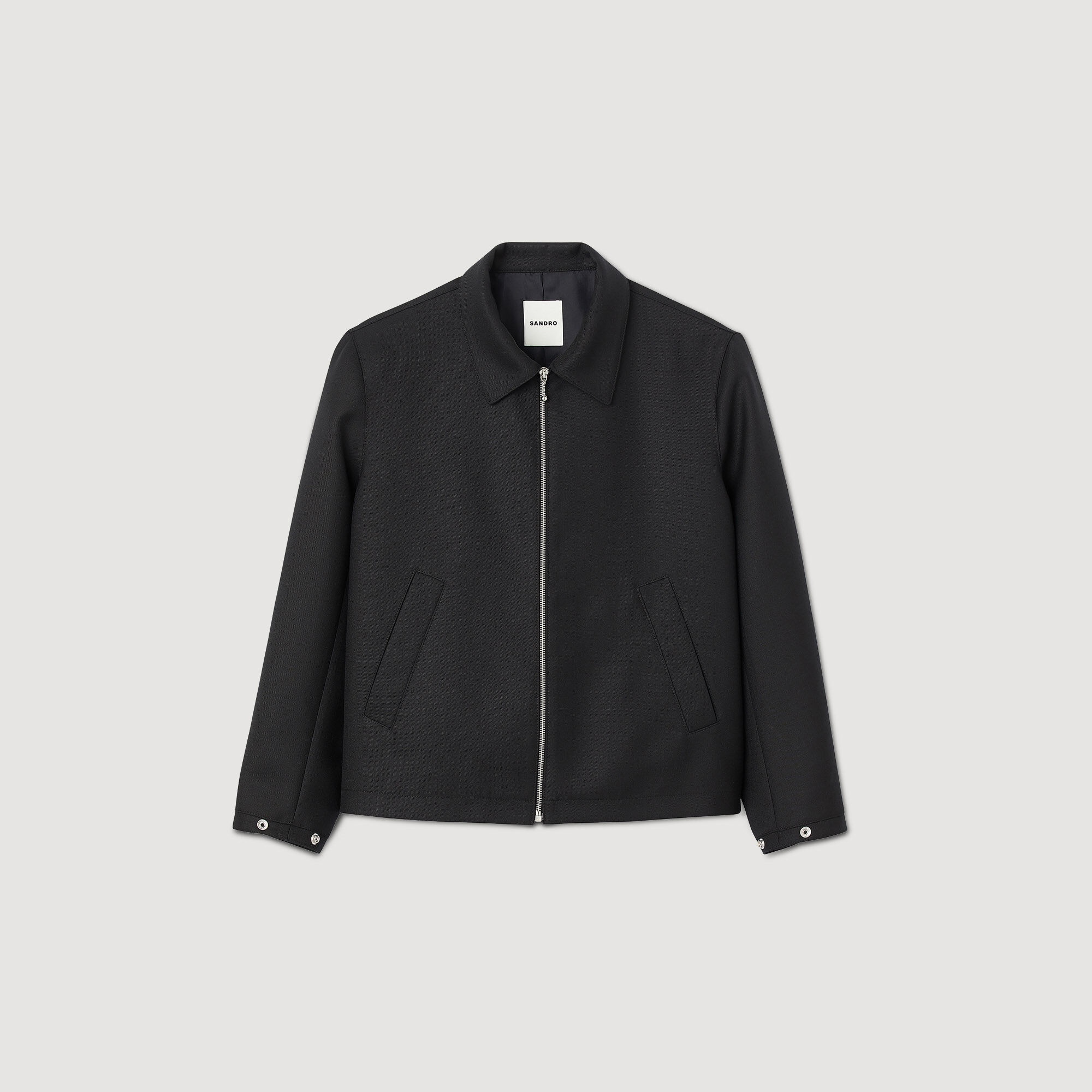 WOOL BLEND JACKET - 1