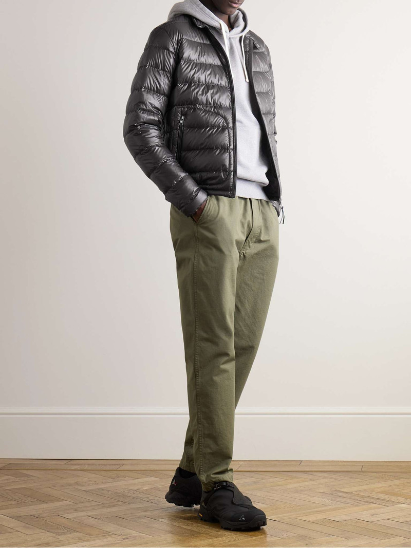 Moncler Acorus Logo-Appliquéd Quilted Glossed-Shell Down Jacket outlook