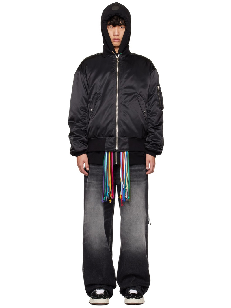 Black Phenomenon Edition Cross Loop Bomber Jacket 1