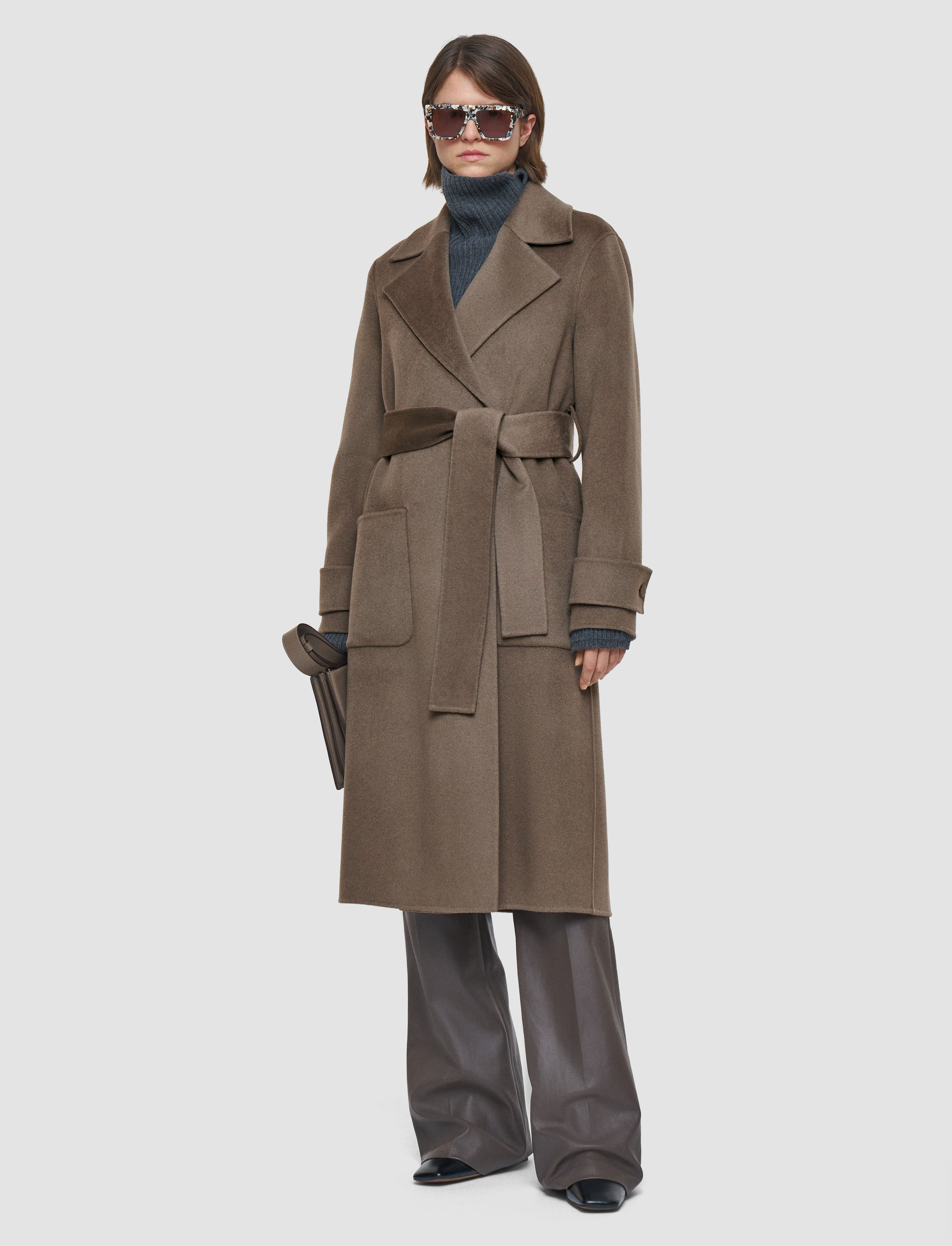 Arline Double Face Cashmere Coat - 2
