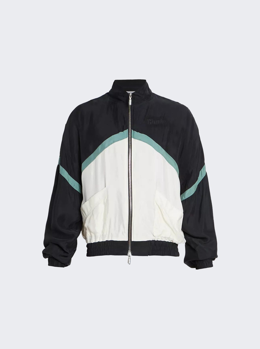 Black Awakening Track Jacket Black And Crème - 1