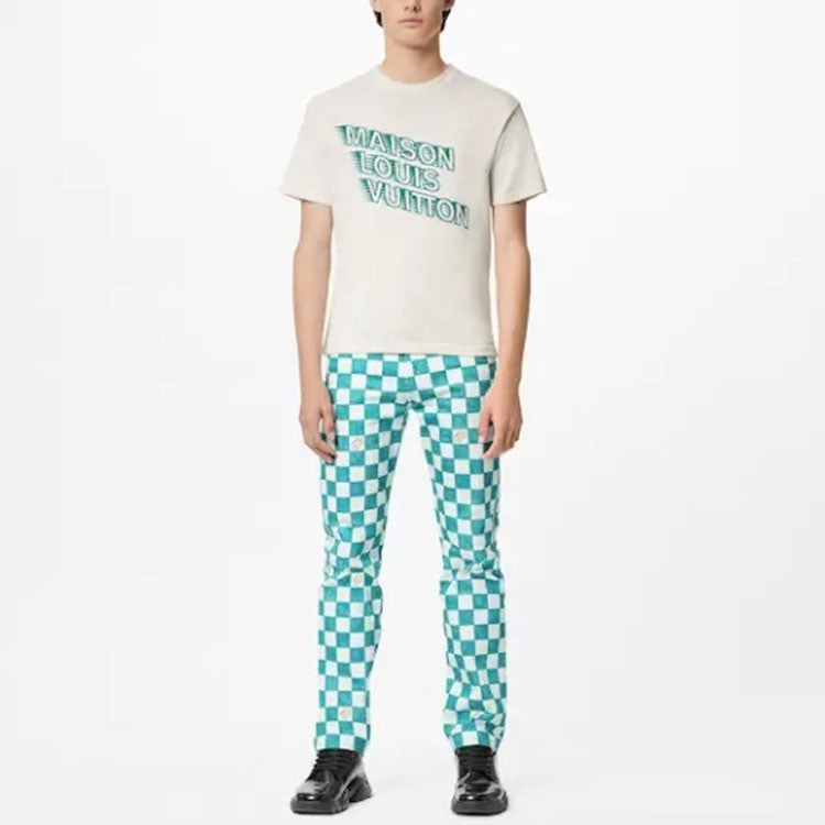 LOUIS VUITTON FW21 Maison LOUIS VUITTON LV Logo Tee 1A99ZS - 2