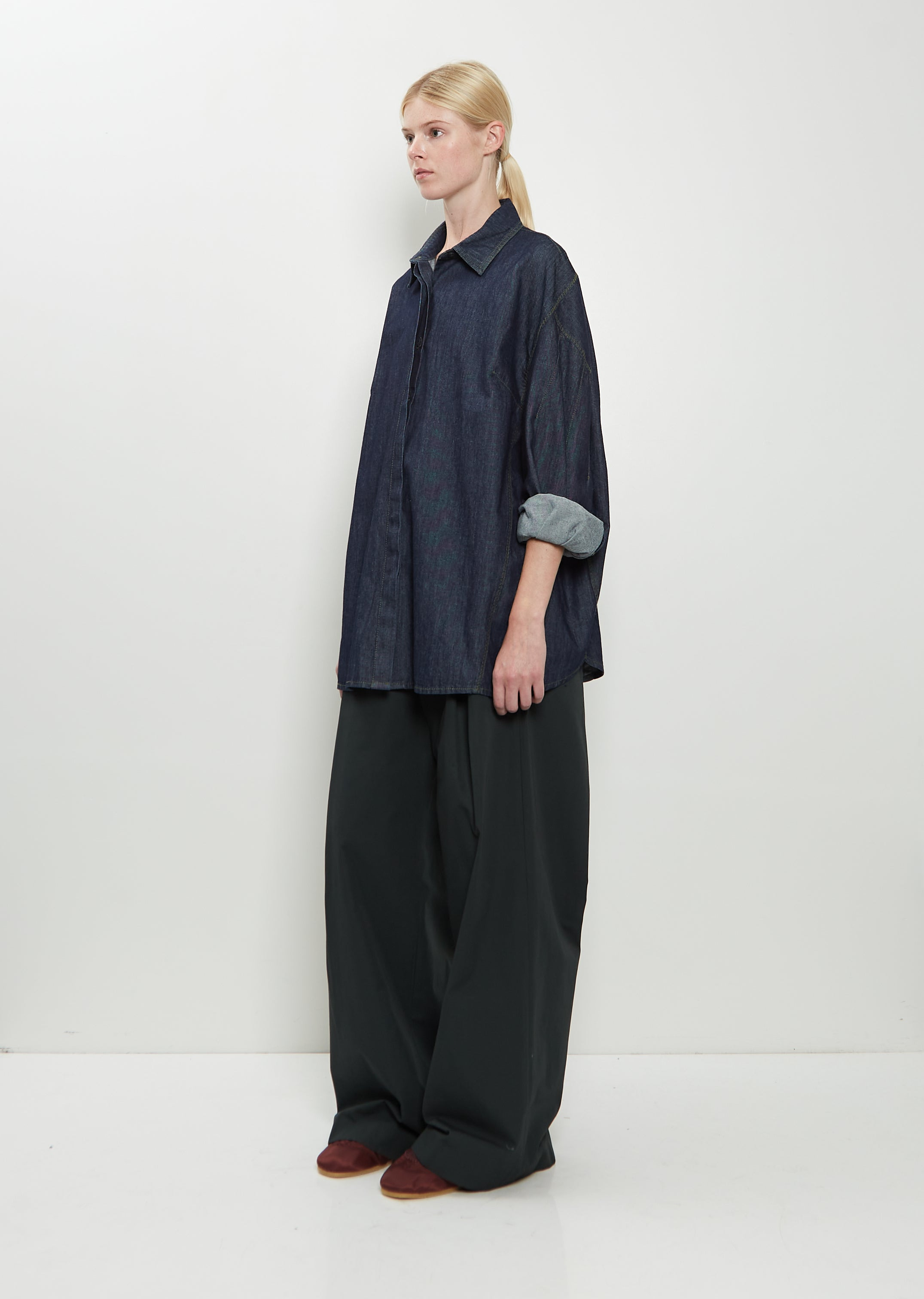 Camis Bis Cotton Denim Shirt - 4
