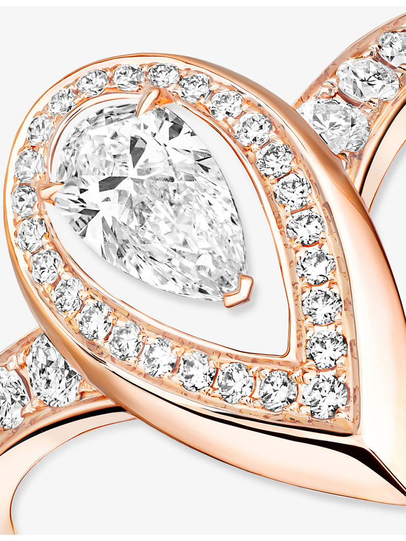 Fiery 0.30ct 18ct Gold And 0.63ct Diamond Ring 3