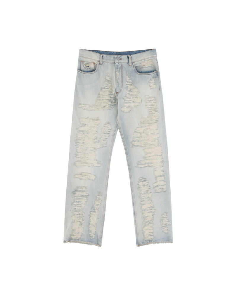 DESTROYED EMBROIDERY JEAN 1