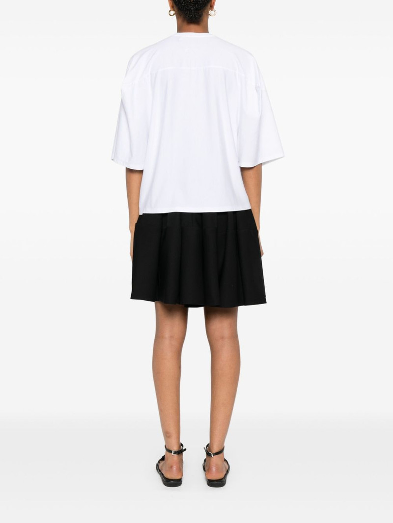 wide short-sleeves T-shirt 4