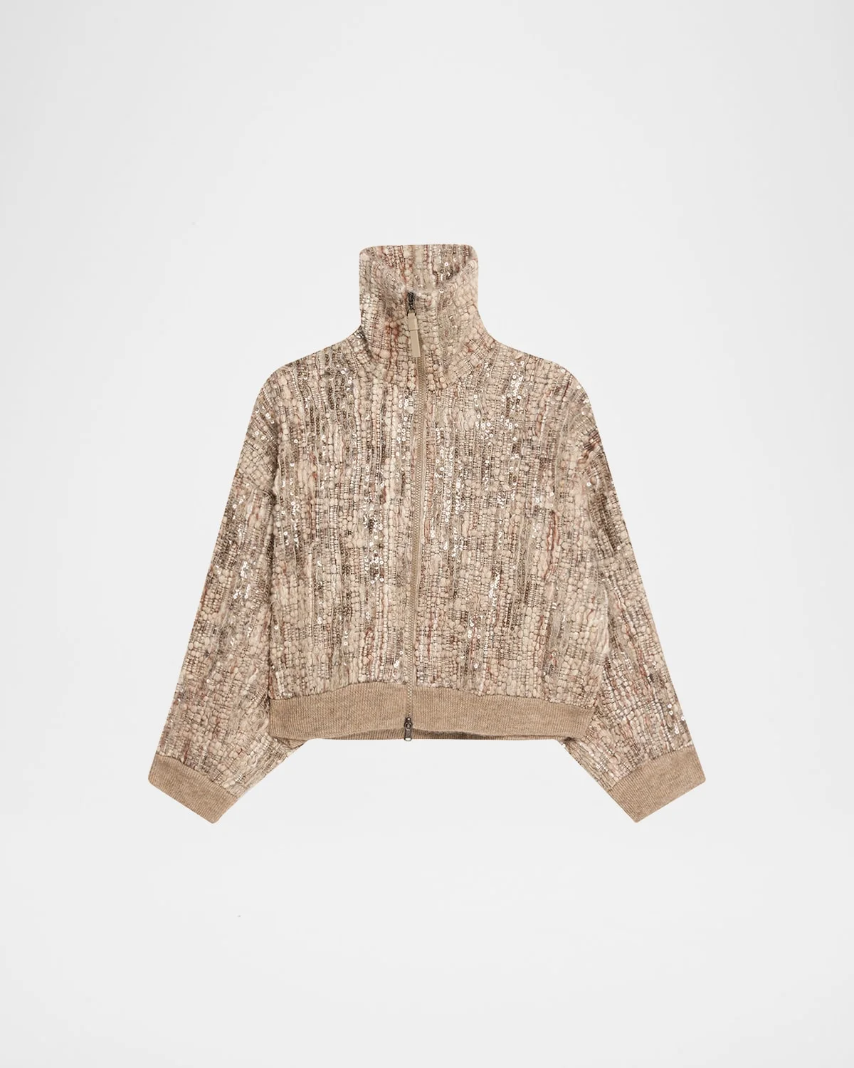 Sequined Mohair Cardigan - 1