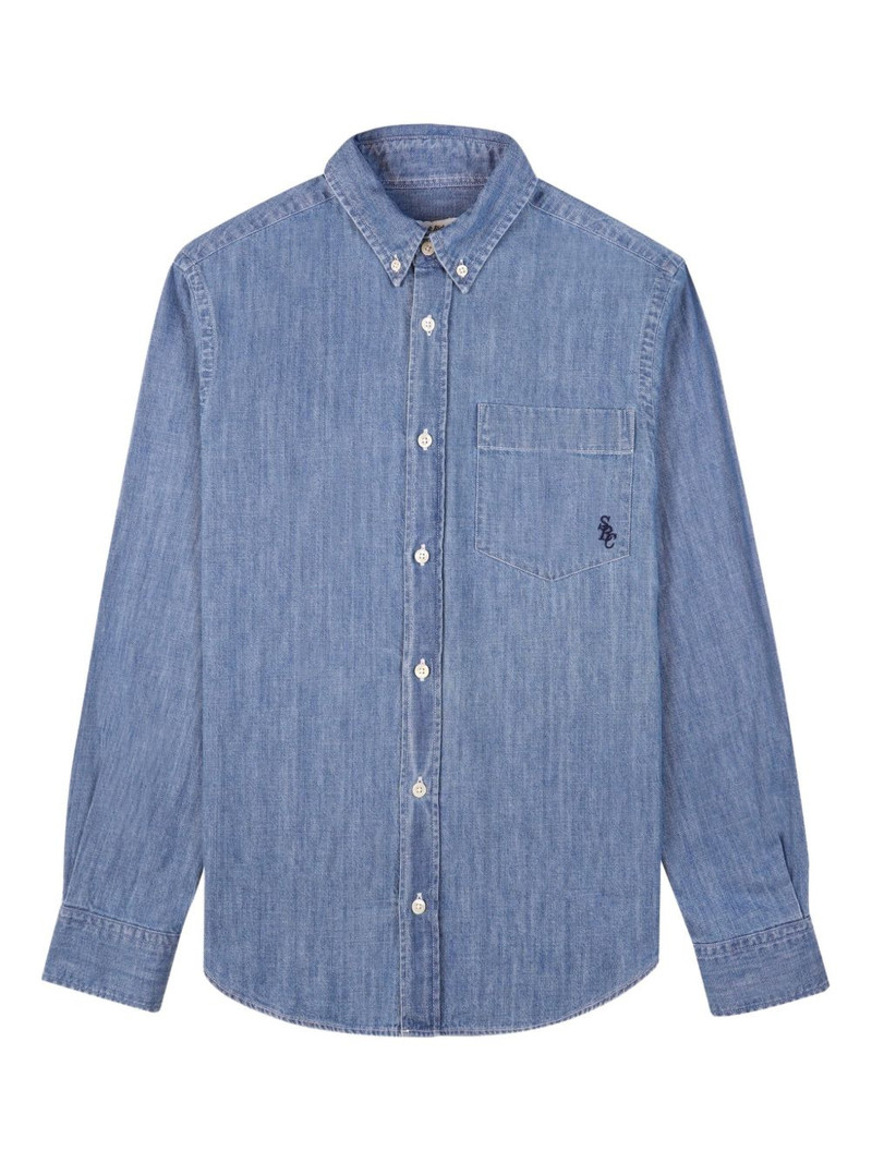SRC buttoned chest-pocket shirt 1