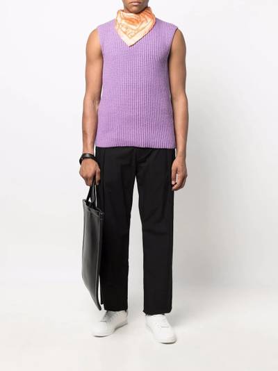 Jil Sander ribbed-knit vest outlook