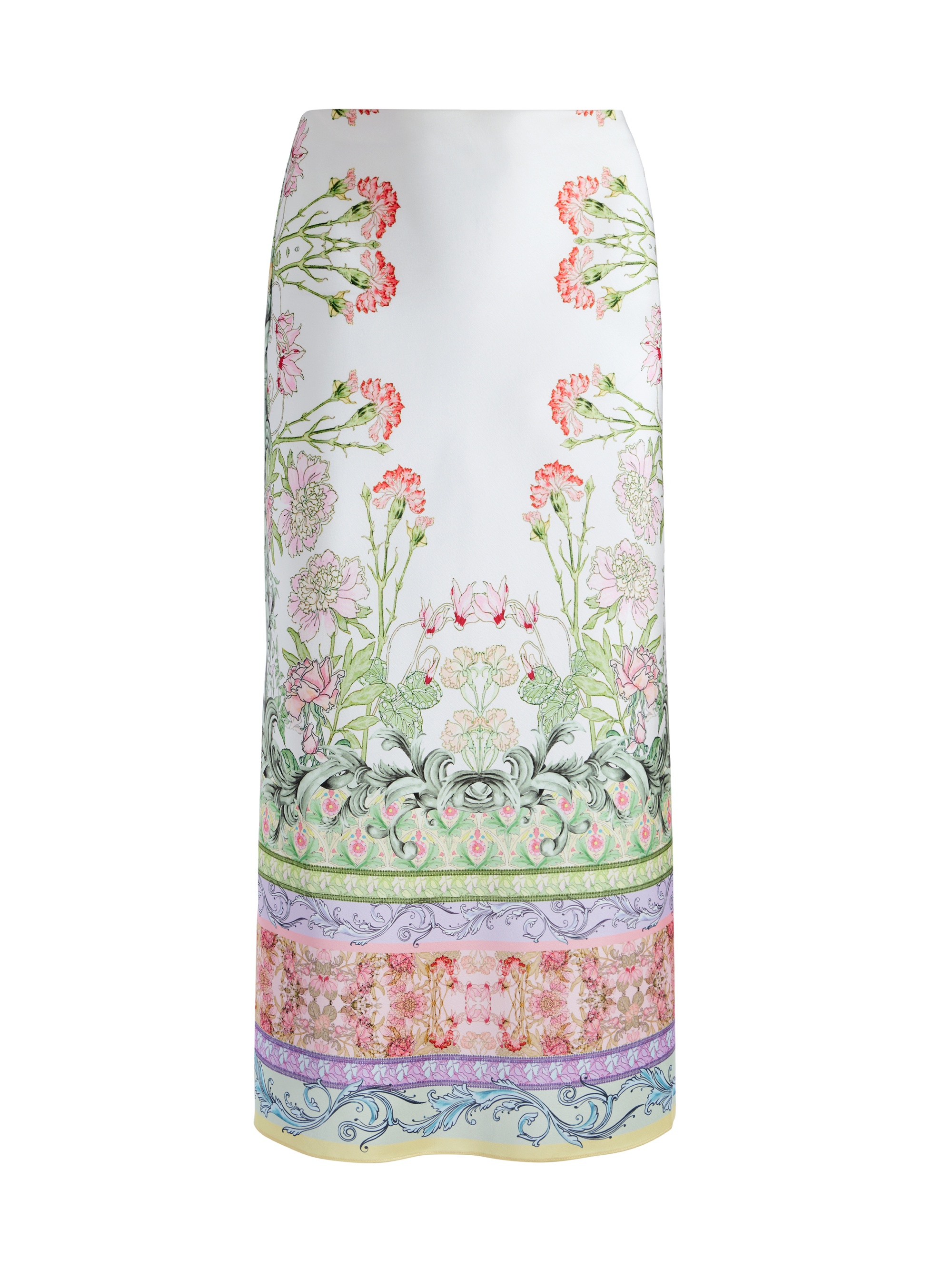 MAEVE SLIP MIDI SKIRT - 1