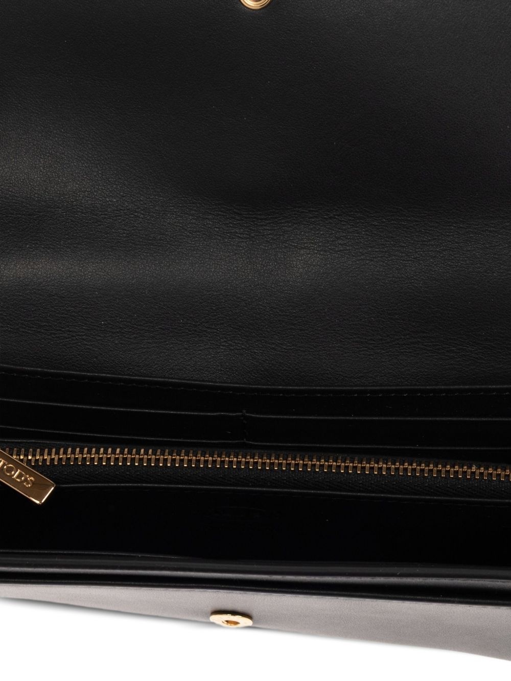 engraved-logo leather wallet - 5