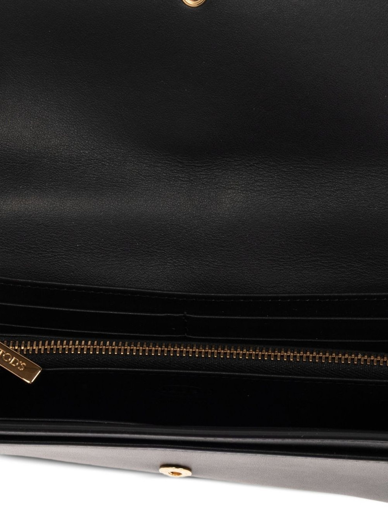 engraved-logo leather wallet 5