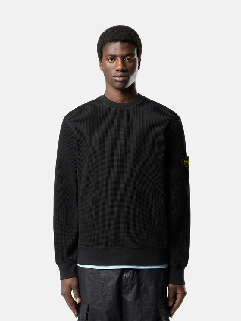 Stone Island 6100056 ORGANIC COTTON WAFFLE FLEECE outlook
