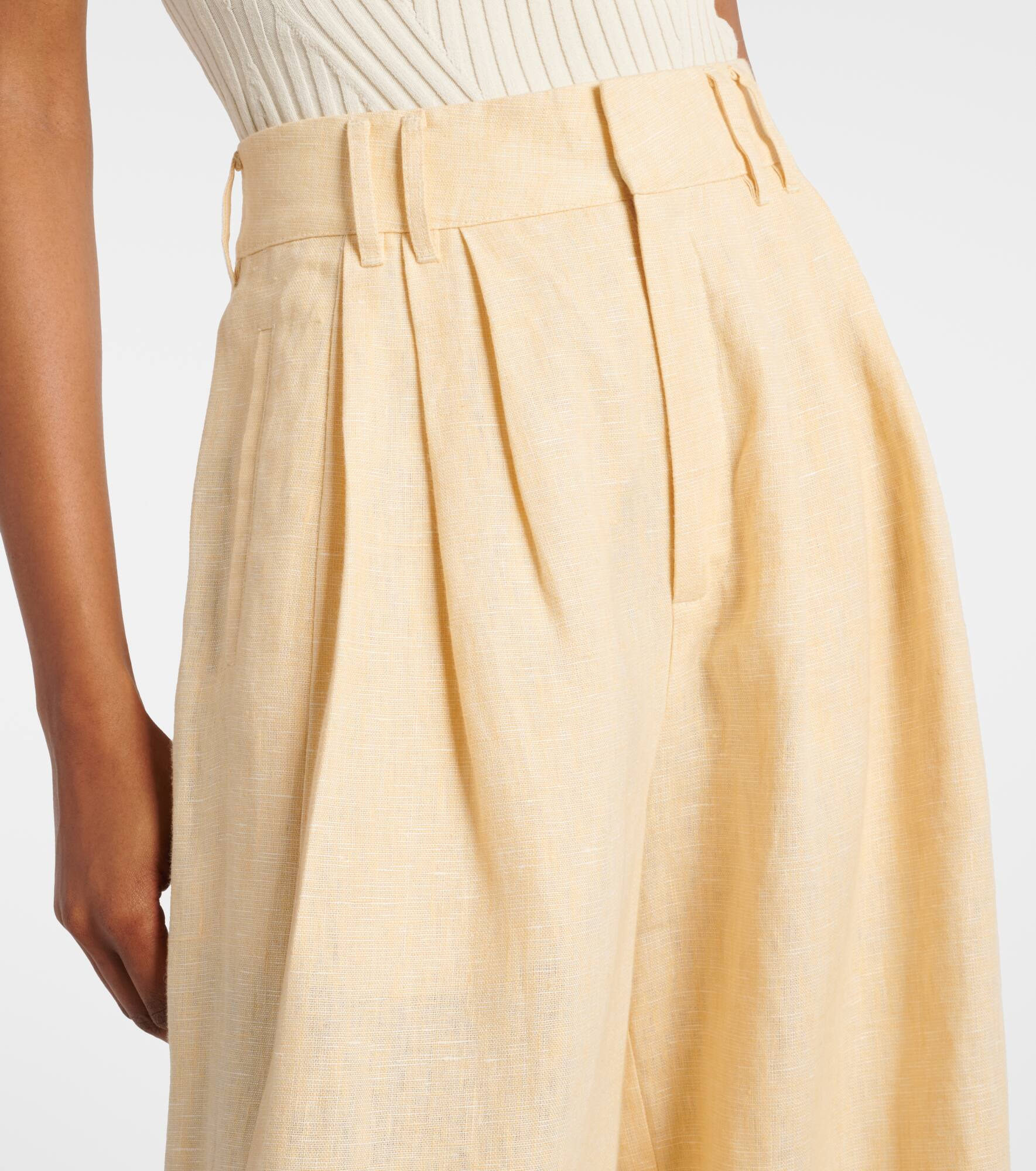 Parker high-rise wide-leg pants - 4