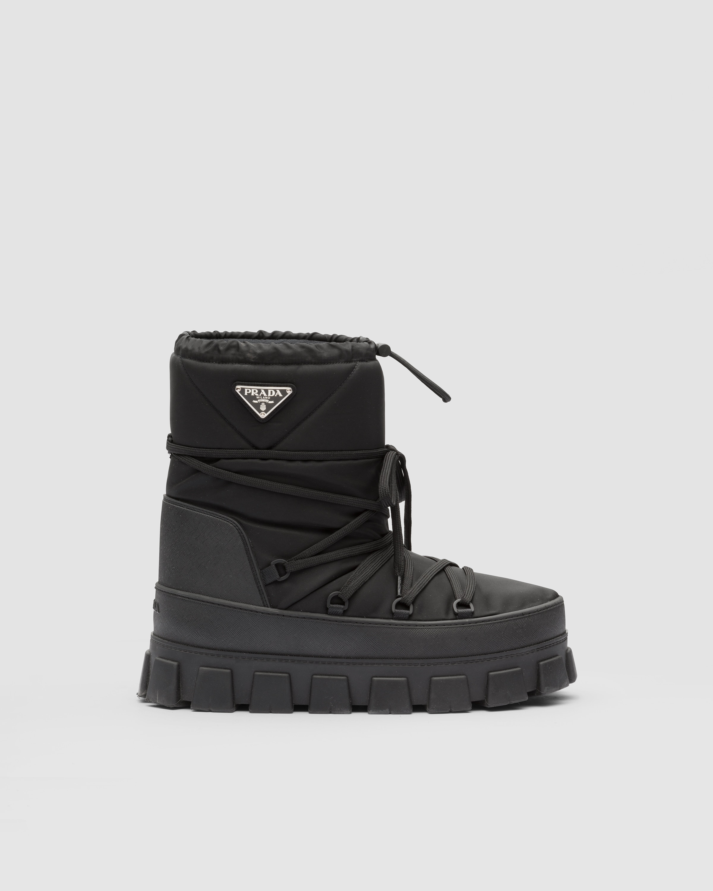 Re-Nylon gabardine après ski booties - 2