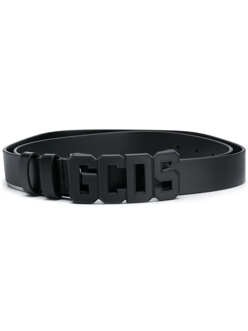 logo buckle belt - 1