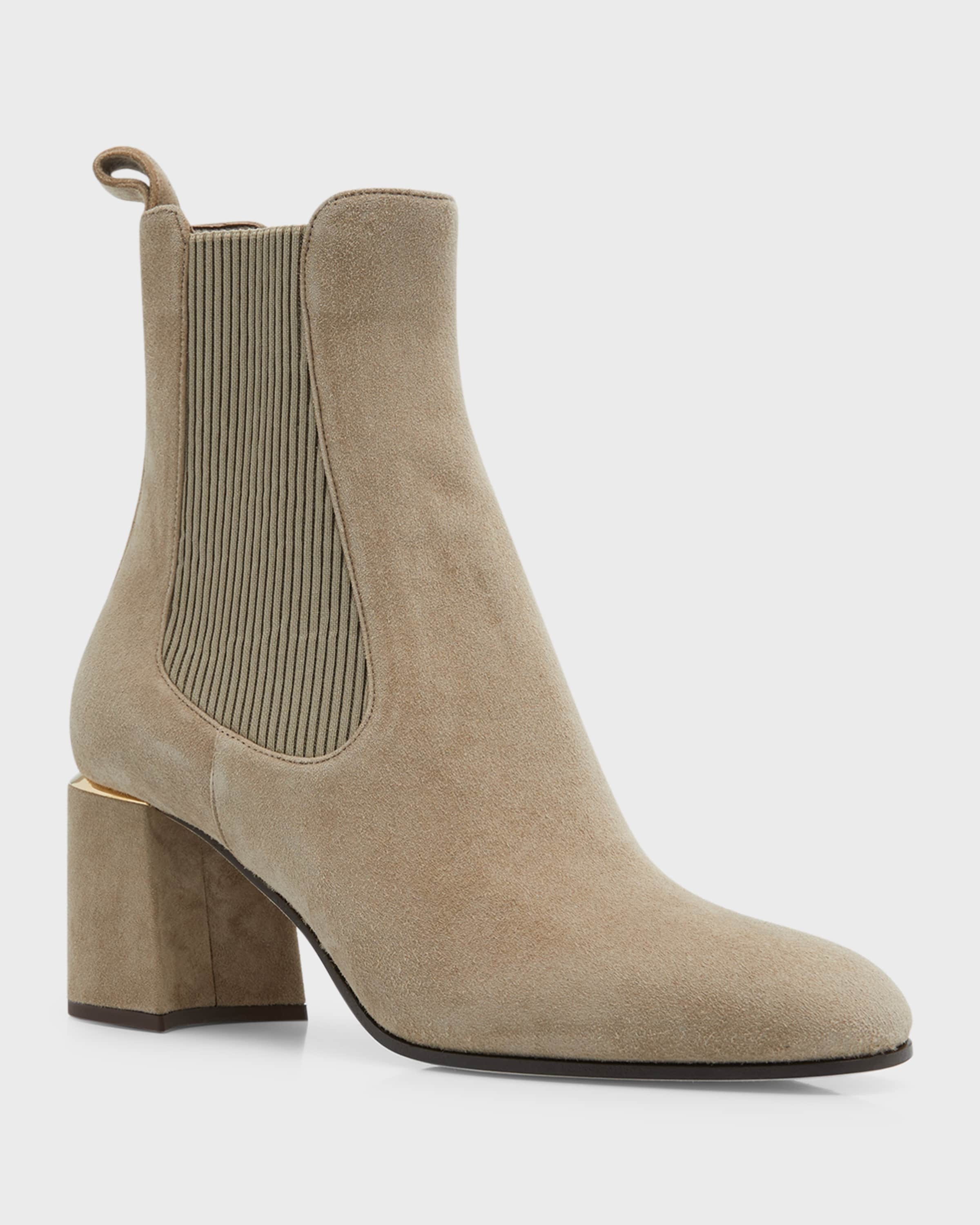 Thessaly Suede Chelsea Ankle Boots - 2