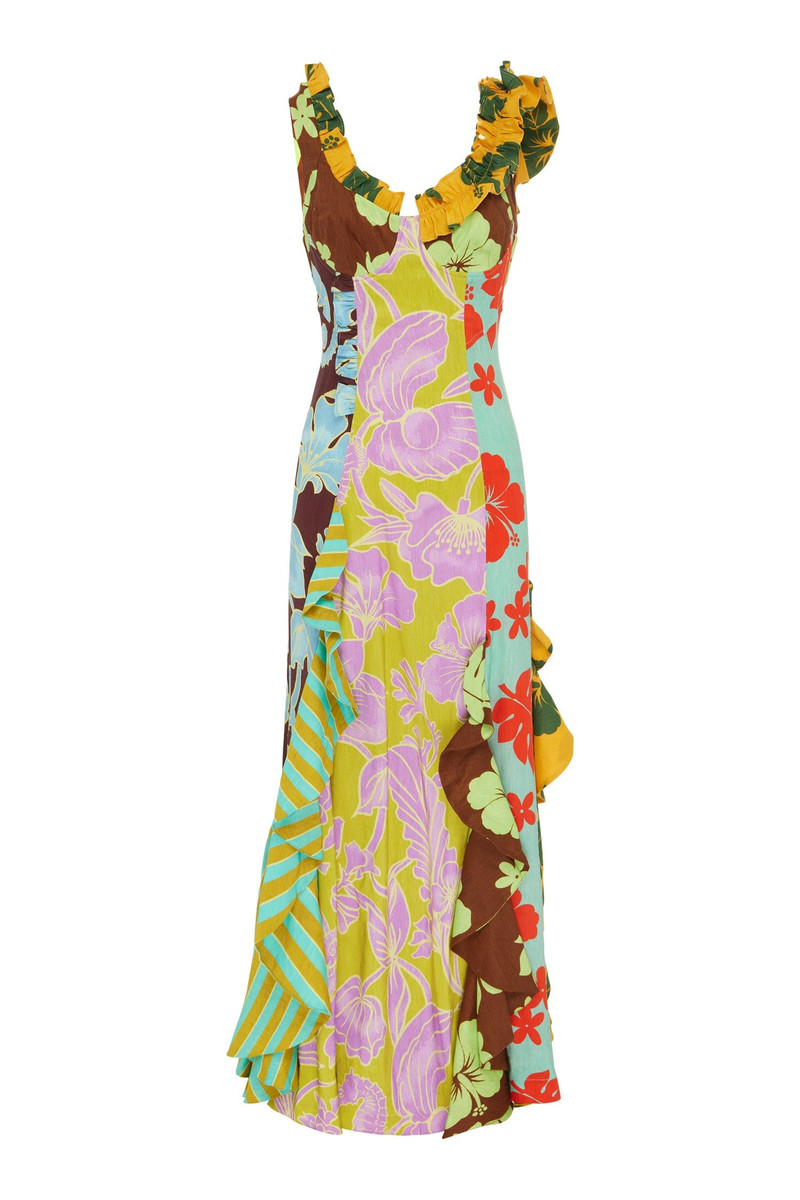 Poppy Spliced Midi Dress 1