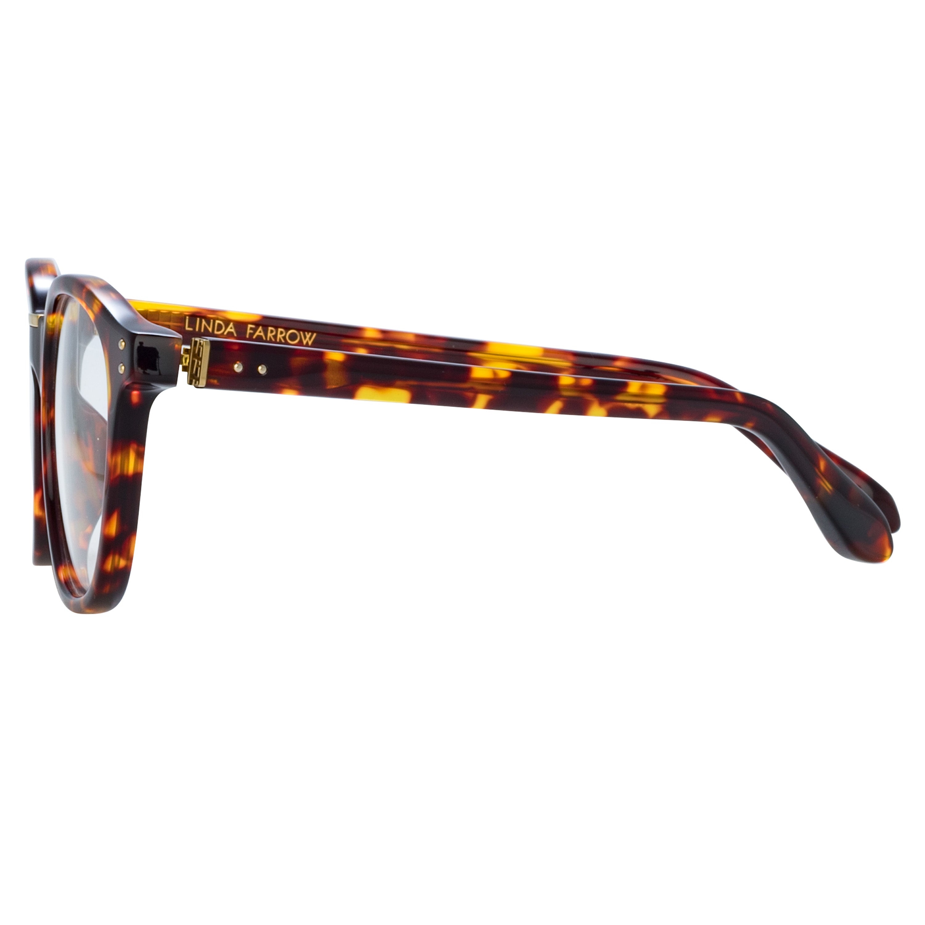 POWELL OPTICAL D-FRAME IN TORTOISESHELL - 4