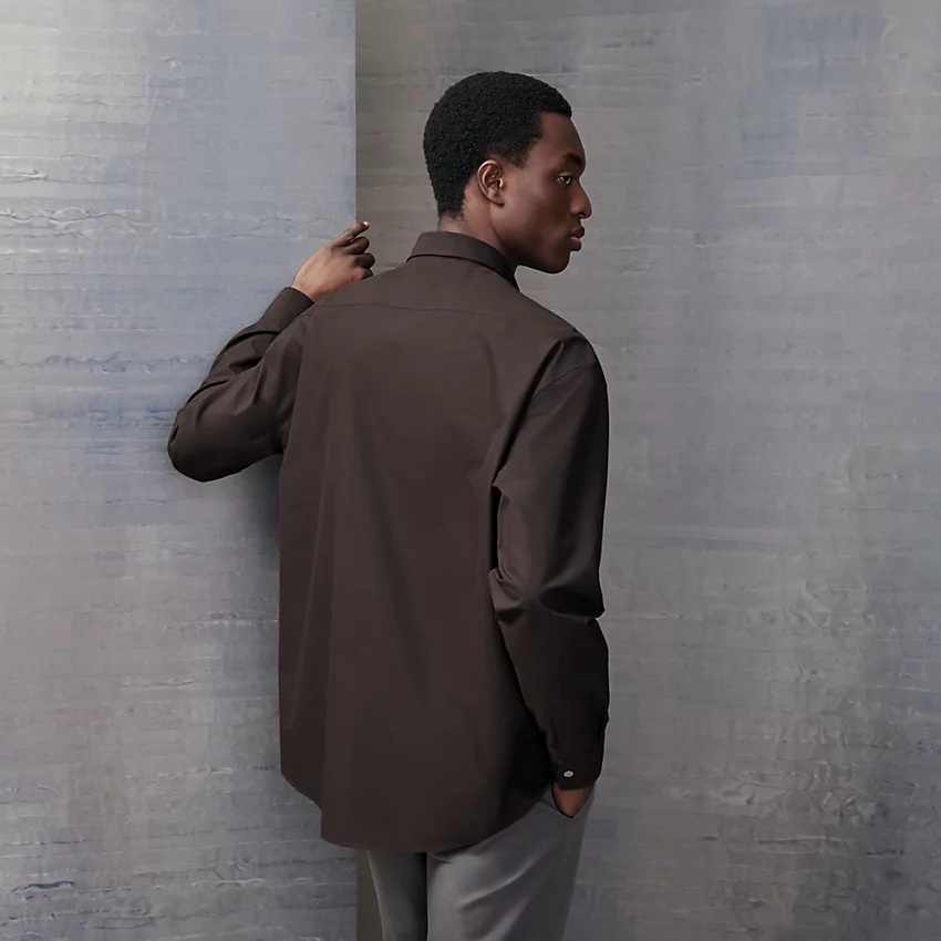 Boxy fit shirt with maxi pocket - 2