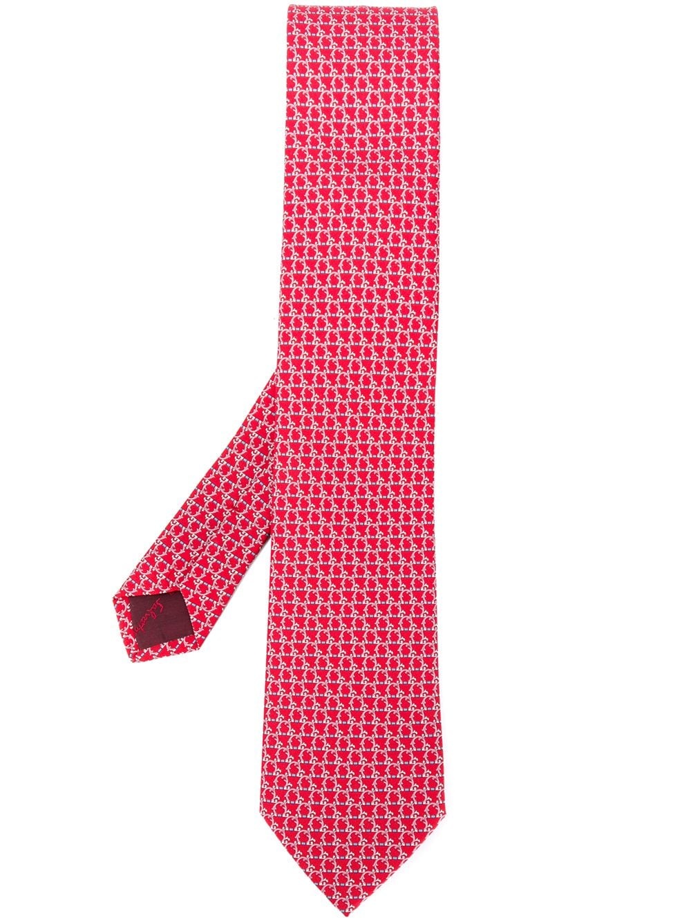 graphic print tie - 1