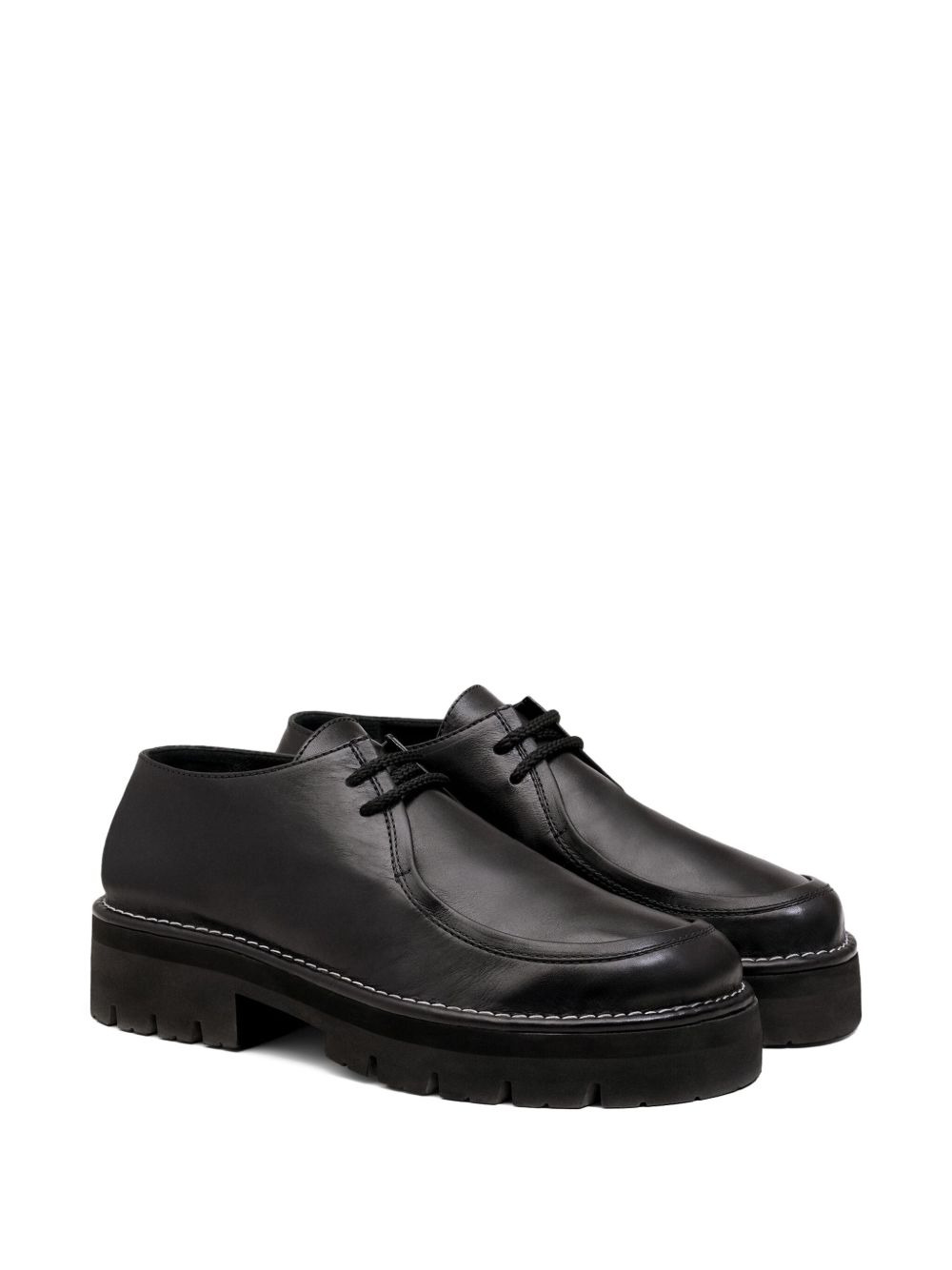 anatomical platform derby shoes - 2