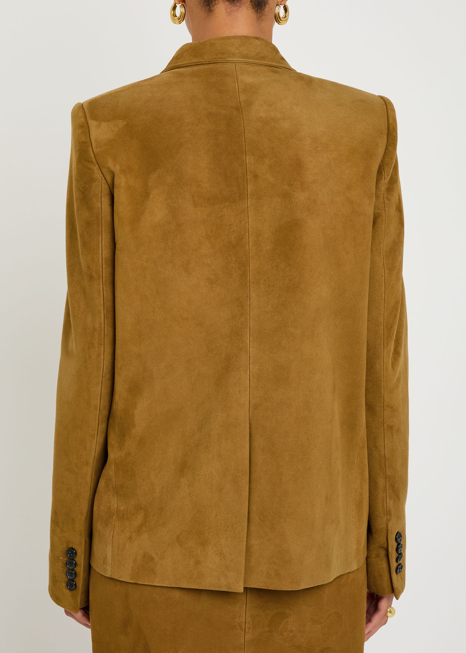 Khaite Saraphina Suede Jacket - 3