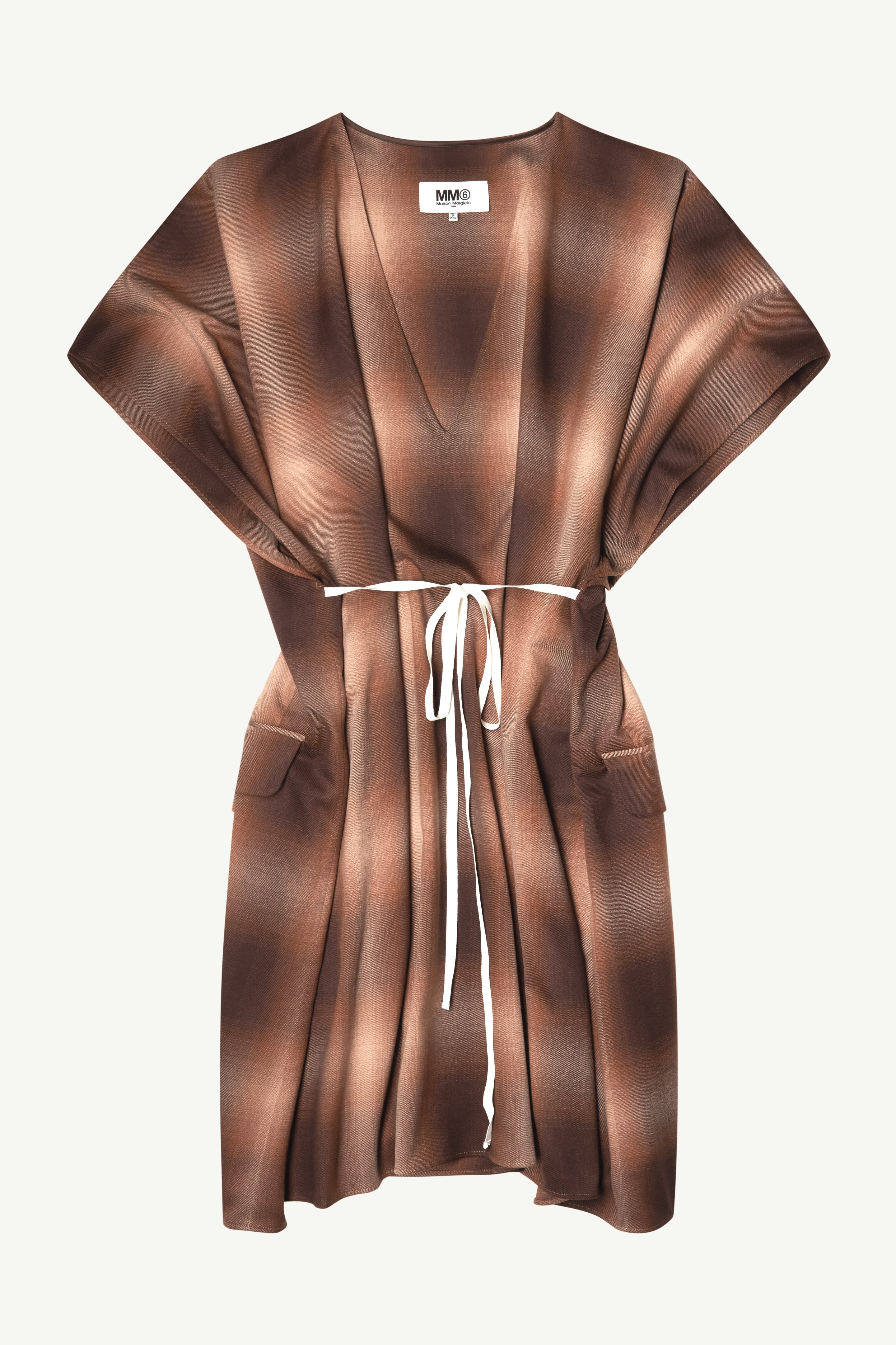 Check tie dress - 1