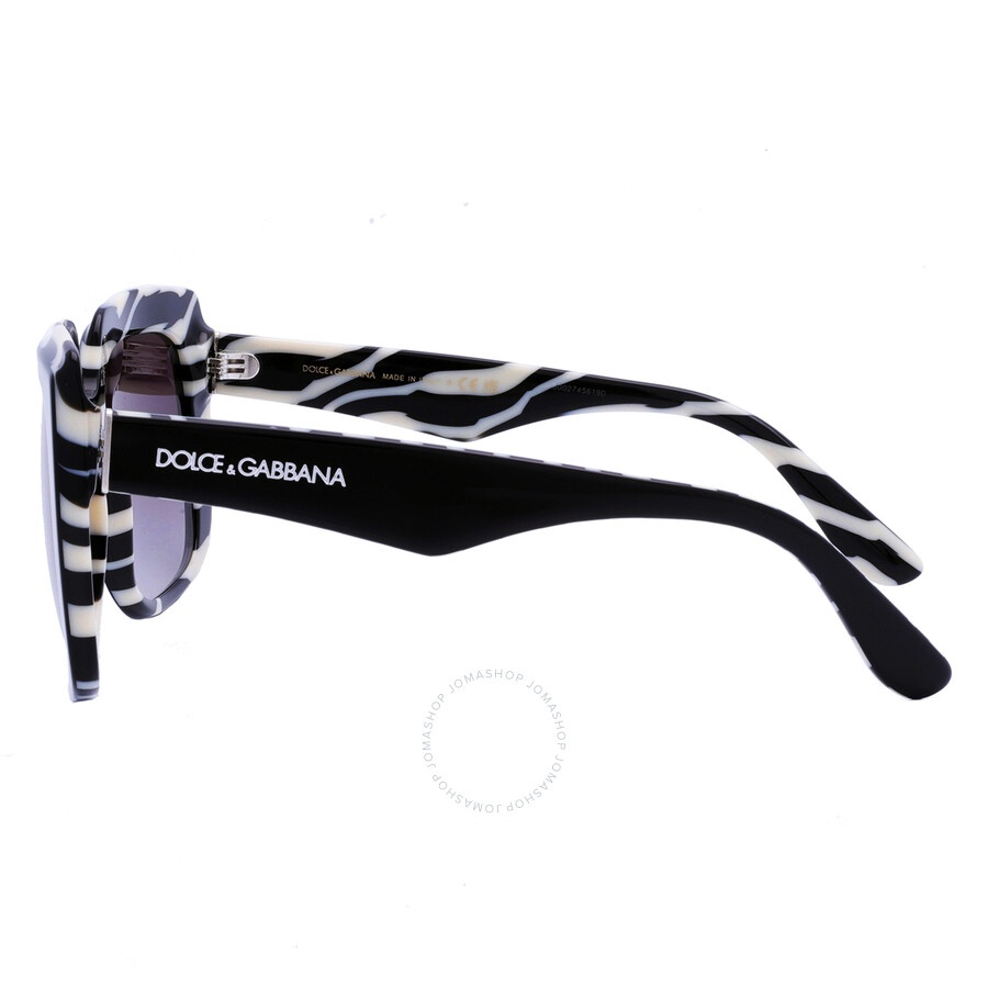 Dolce and Gabbana Gray Gradient Square Ladies Sunglasses DG4414 33728G 54 - 5
