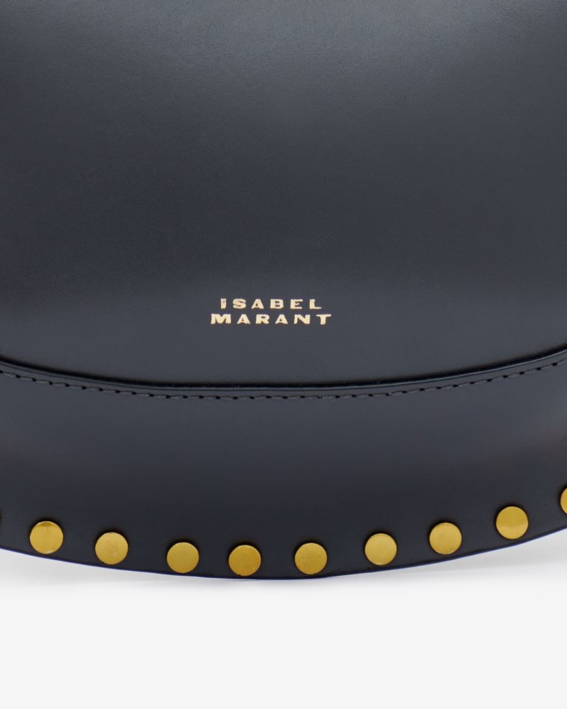 OSKAN MOON LEATHER SHOULDER BAG - 3