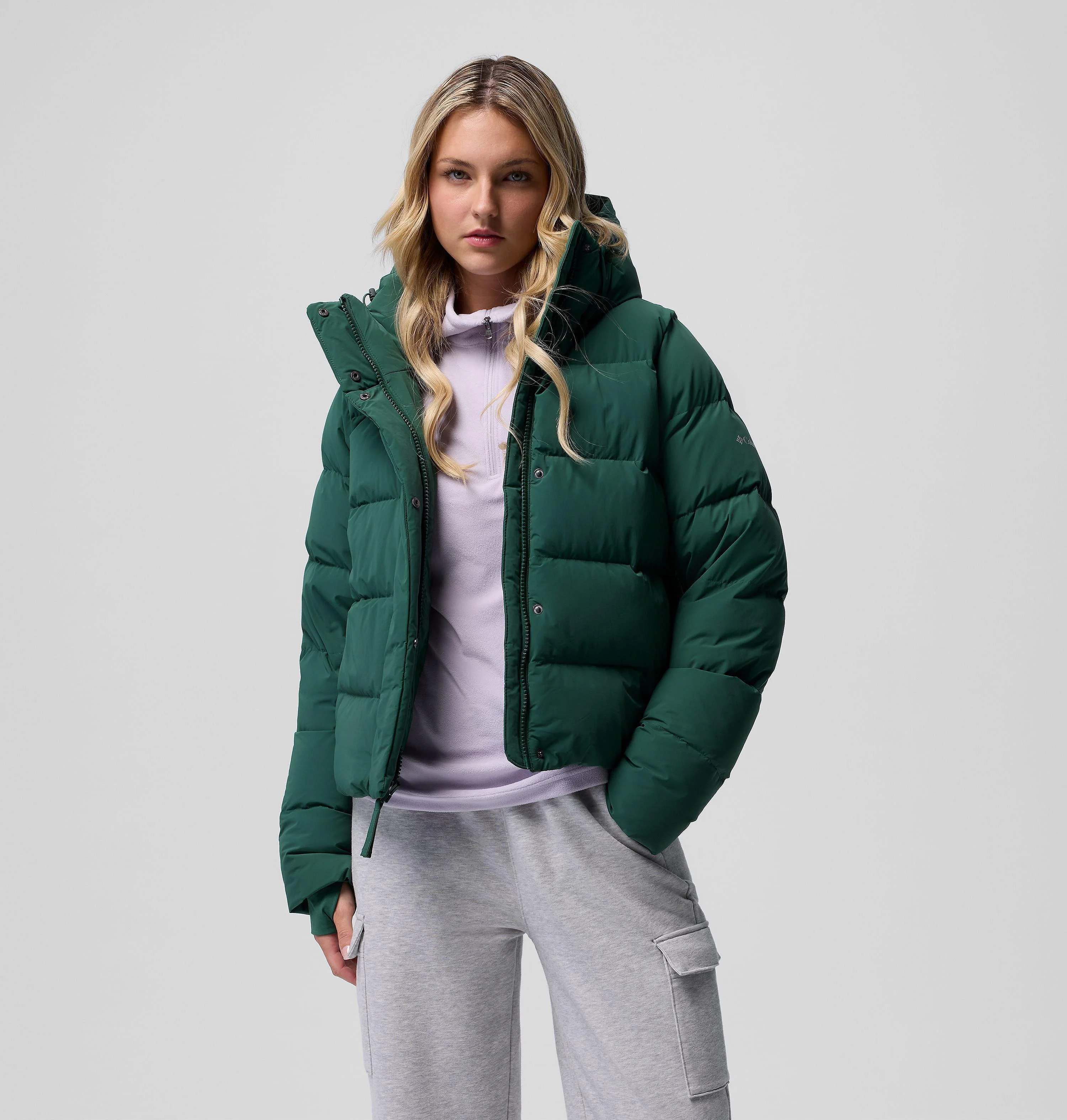 Women's Amaze Puff Hooded Jacket - 1