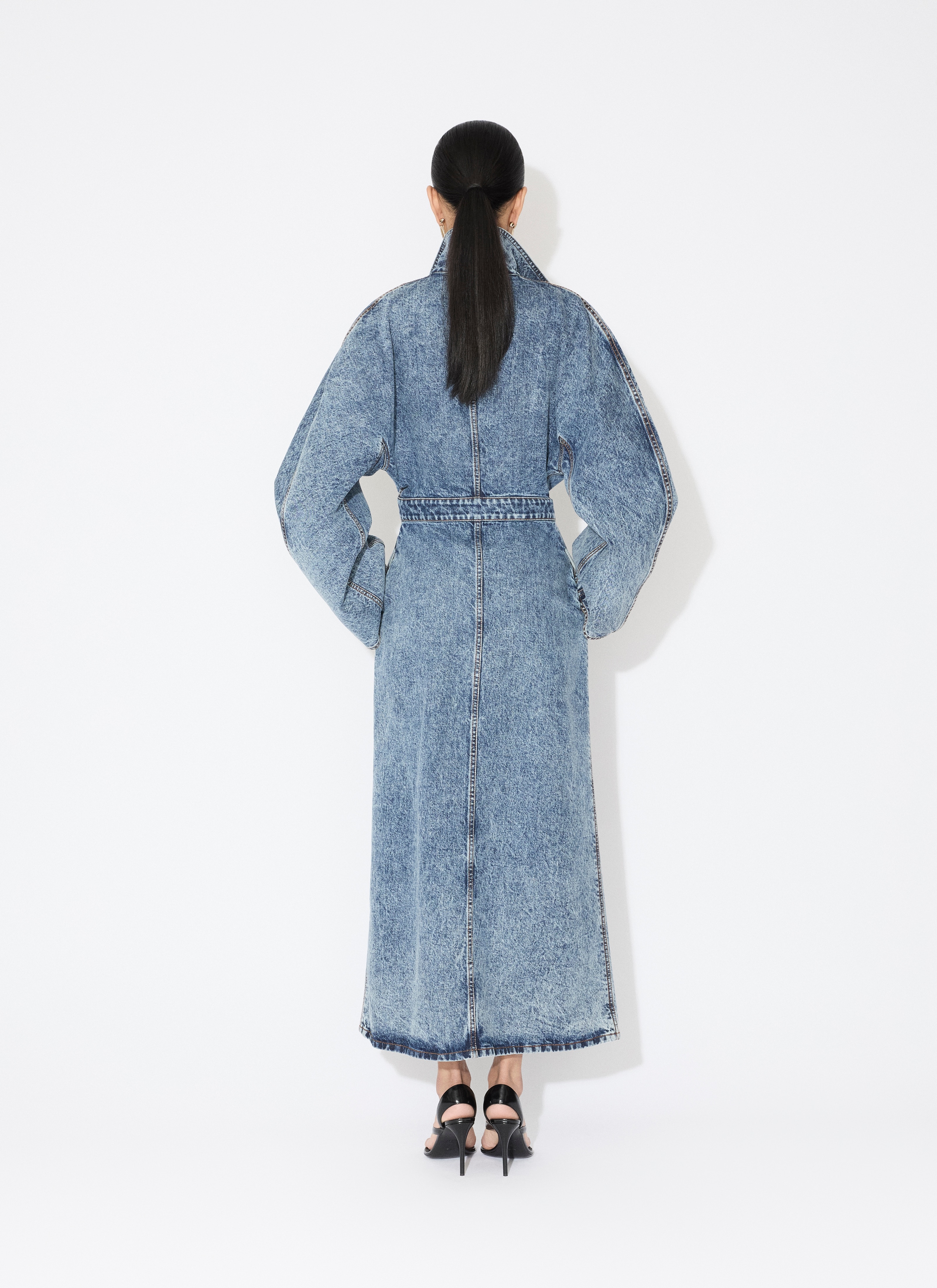 DENIM TRENCH - 3