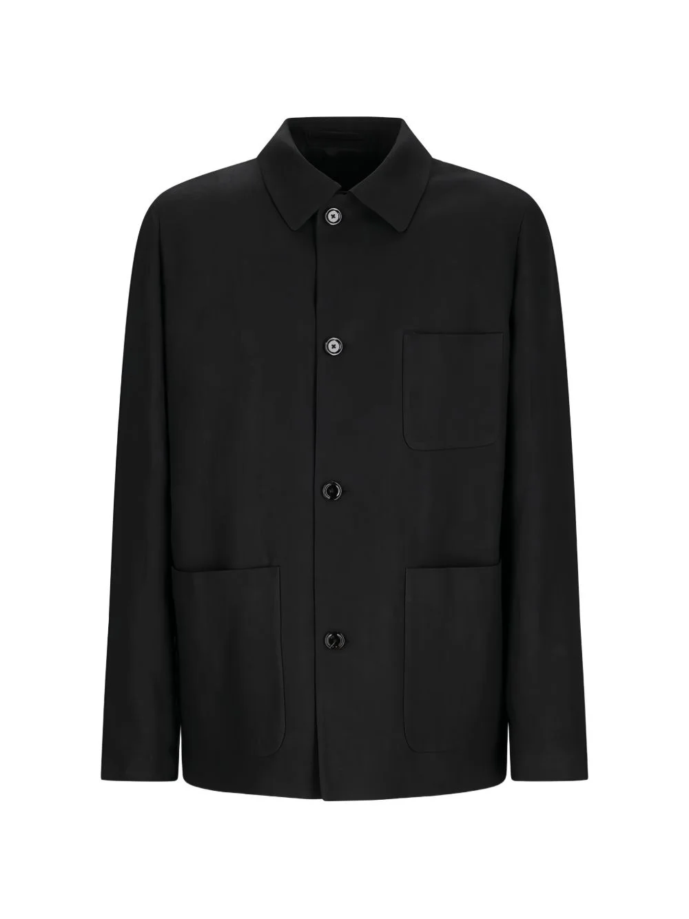 buttoned pocket jacket - 1
