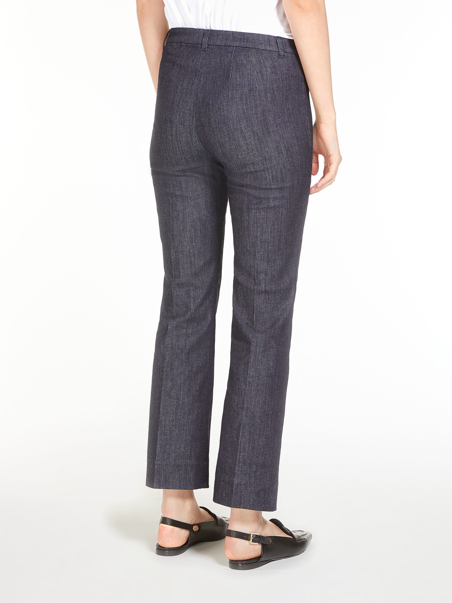DON Denim flared trousers - 4