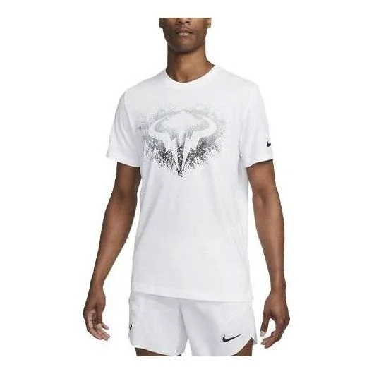 NikeCourt Dri-FIT Rafa Tennis T-Shirt 'White' FJ1504-100 - 1
