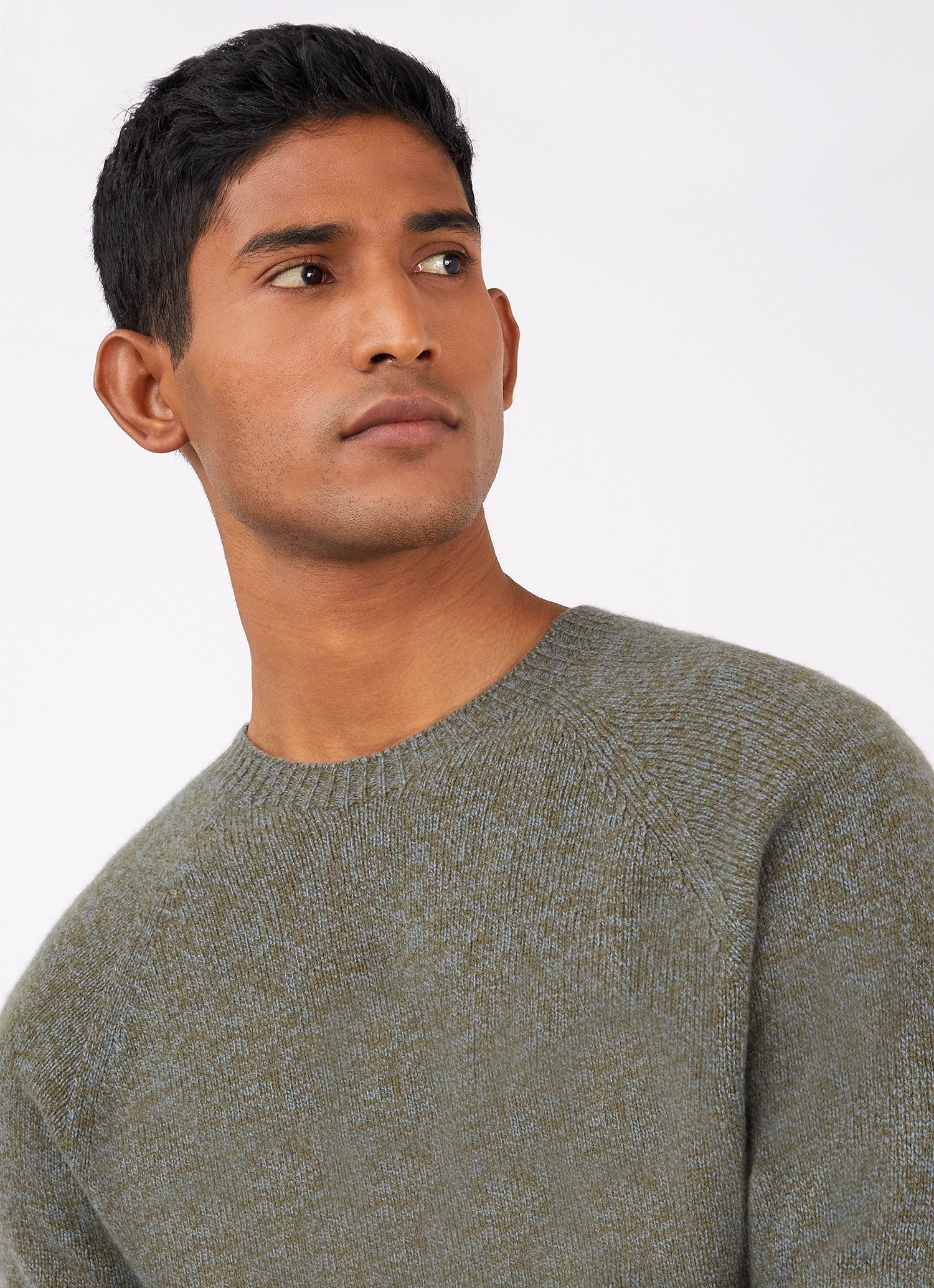 Lambswool Crew Neck Jumper - 5