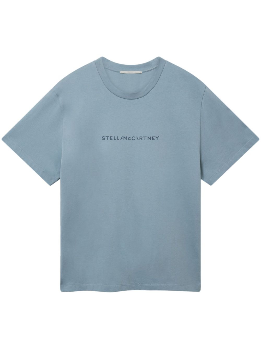 logo-print cotton T-shirt - 1