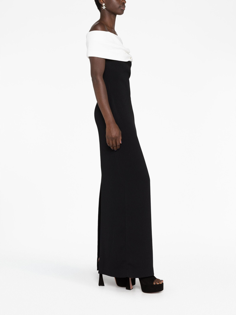 SOLACE LONDON The Eva Off-shoulder Dress outlook