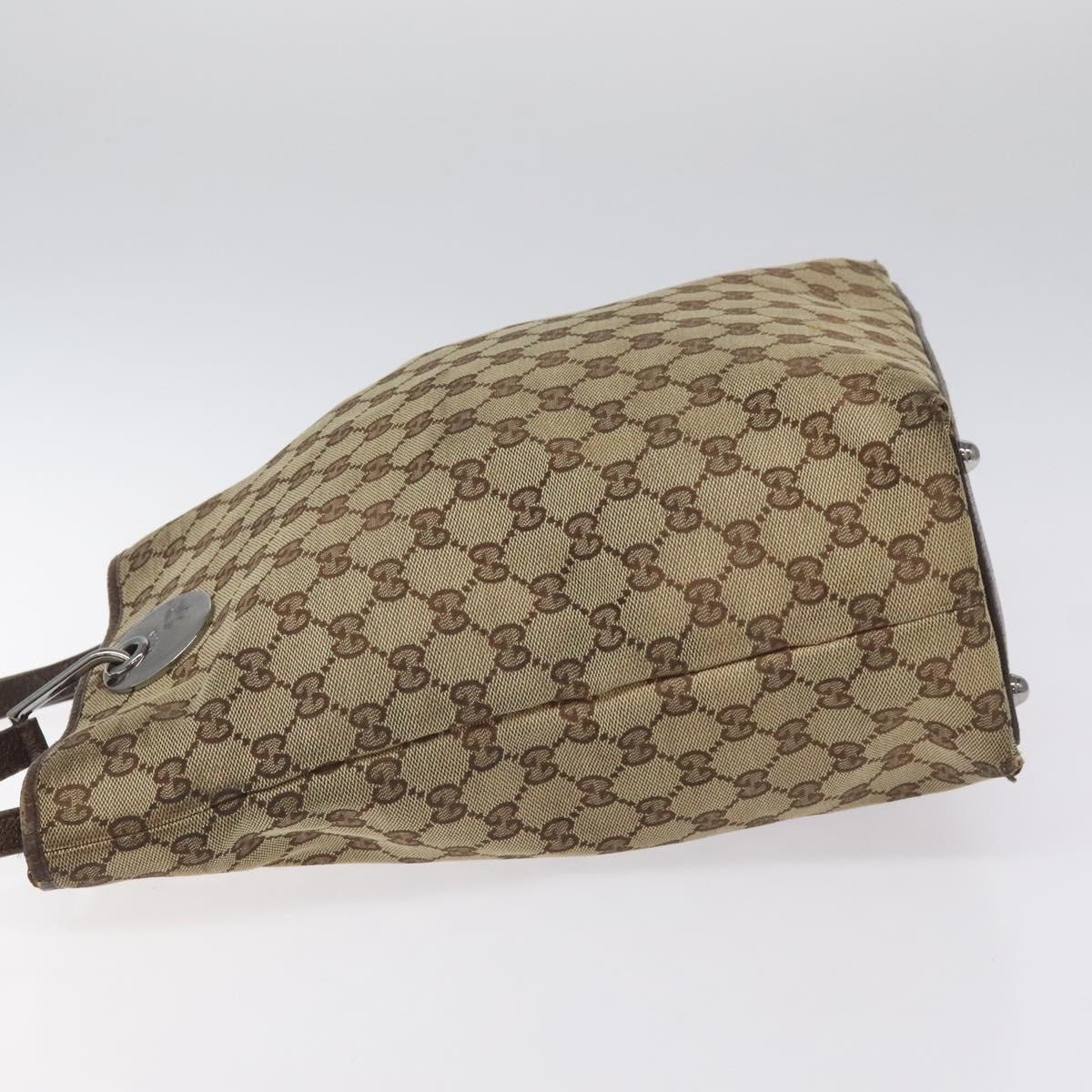GUCCI GG Canvas Tote Bag Beige - 4