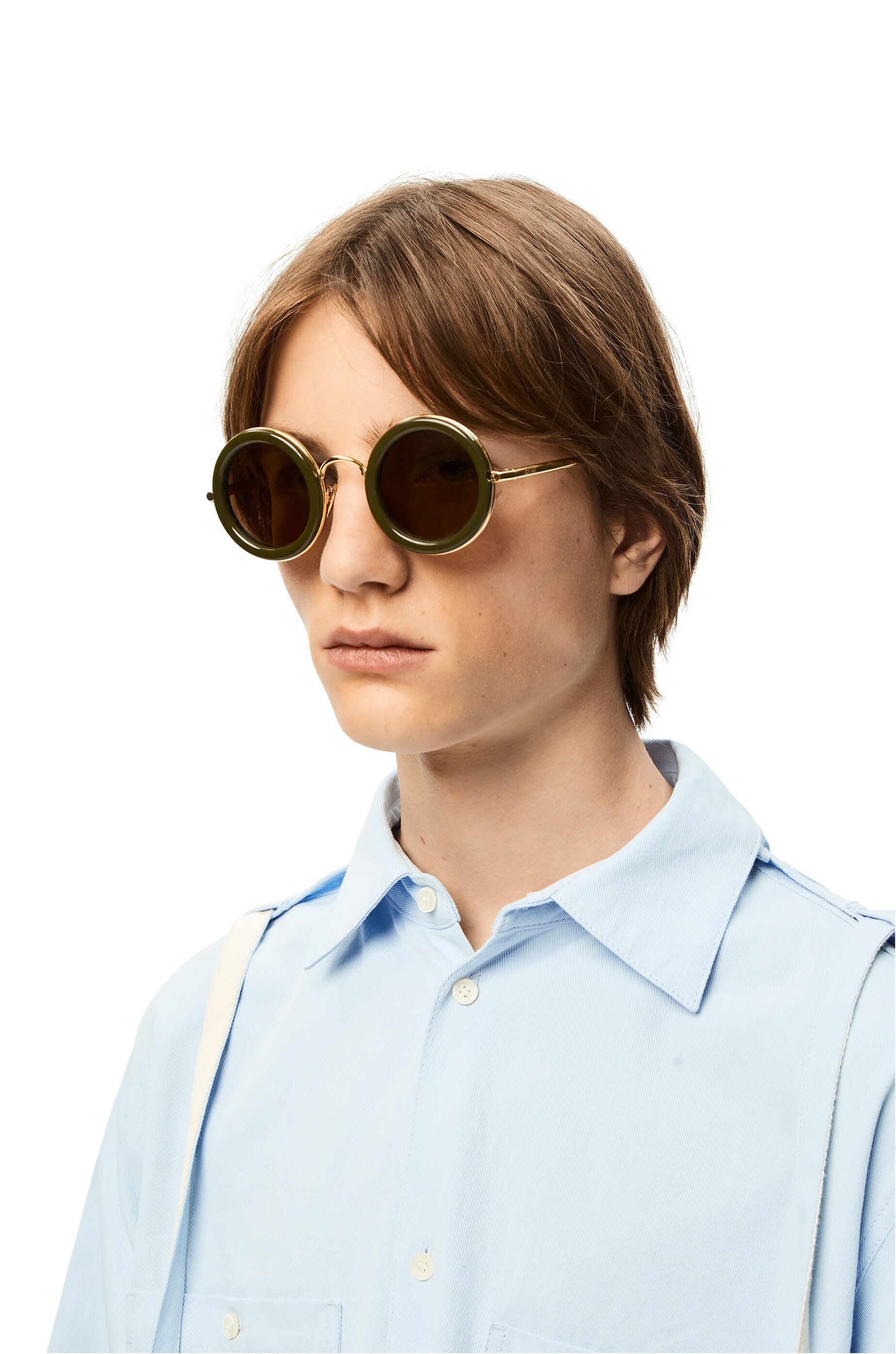 Round sunglasses in acetate - 2