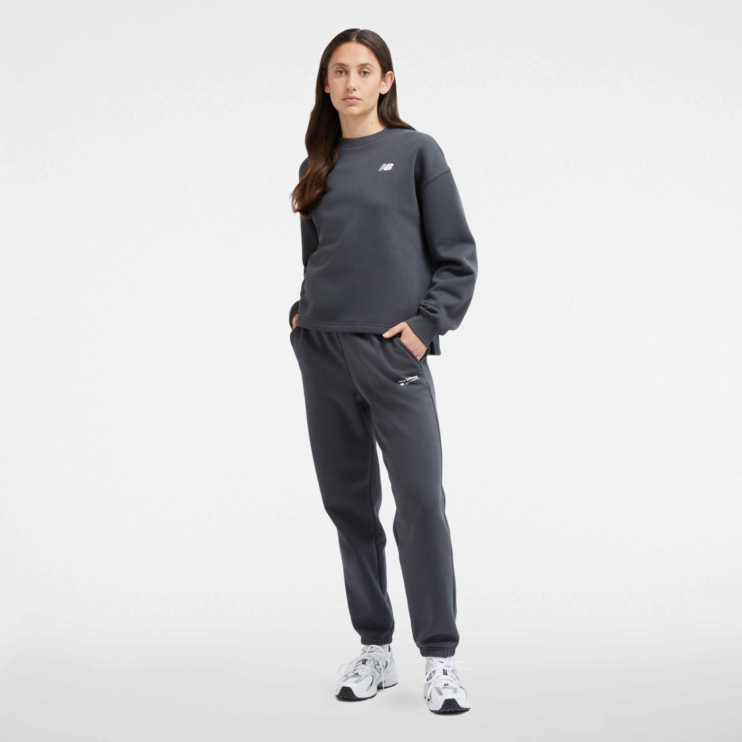 Linear Heritage Brushed Back Fleece Sweatpant - 5